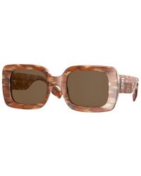 Burberry - Be4327 Delilah 391573 Sunglasses Plastic Squared - Lyst