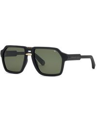 Philipp Plein - Spp203M Plein Contemporary U28Y Sunglasses Injected Geometric Normal - Lyst