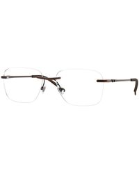 DIESEL - Dl5005 1025 Optical Frames Metal Pillow Normal - Lyst