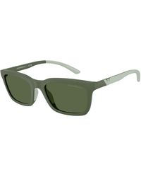 Emporio Armani - Ea4249U 625971 Sunglasses Injected Squared Normal - Lyst