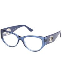 Guess - Gu50351 090 Optical Frames Acetate Cat Eye Normal - Lyst