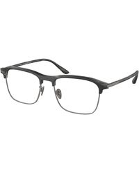 Giorgio Armani - Ar7262 6068 Optical Frames Acetate Squared Normal - Lyst