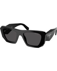 Prada - Pr B18S 16K08Z Sunglasses Acetate Squared Normal - Lyst