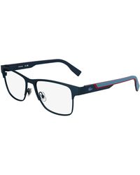Lacoste - L2307Mag-Set 424 Optical Frames Metal Squared Normal - Lyst