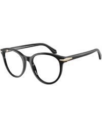 Giorgio Armani - Ar7279 6236 Optical Frames Acetate Round Normal - Lyst