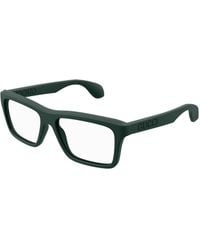 Gucci - Gg1573O 001 Optical Frames Injected Squared - Lyst