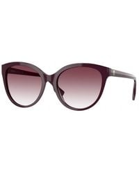Burberry - Be4365 Betty 39798H Sunglasses Plastic Cat Eye Normal Nuanced - Lyst