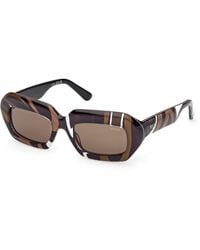PUCCI - Ep0245 99E Sunglasses Acetate Squared Normal - Lyst