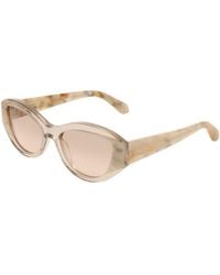 Ferragamo - Sf2104S 252 Sunglasses Acetate Round Normal - Lyst