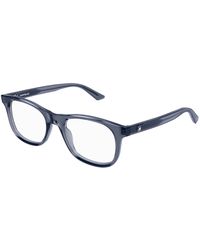Montblanc - Mb0385O 010 Optical Frames Acetate Transparent Squared - Lyst