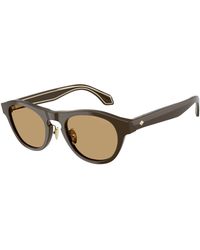 Giorgio Armani - Ar8225 619473 Sunglasses Acetate Round Normal - Lyst