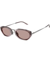 Giorgio Armani - Ar8242 630513 Sunglasses Acetate Geometric Normal - Lyst
