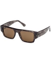 Web - We0401 20E Sunglasses Acetate Squared Normal - Lyst