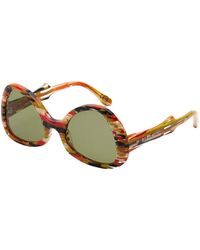 Marni - P1R Anu Ohia Stripes Sunglasses Acetate Geometric Normal - Lyst
