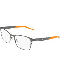 Nike - 8185 070 Optical Frames Metal Squared Normal - Lyst