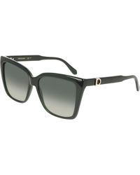 Ferragamo - Sf2085Se 302 Sunglasses Acetate Squared Normal - Lyst