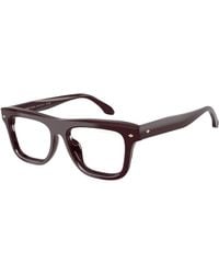 Giorgio Armani - Ar8259U 64331W Sunglasses Acetate Transparent Pillow Normal - Lyst