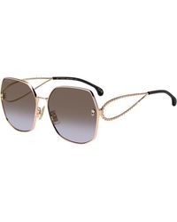Etro - 0071/F/S 000/Qr Sunglasses Metal Squared Normal Shaded - Lyst
