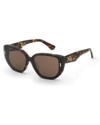 Nina Ricci - Unr465 745 Optical Frames Acetate Geometric Normal - Lyst