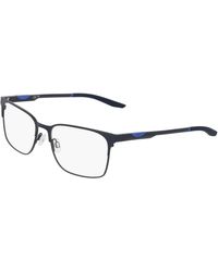 Nike - 8142 411 Optical Frames Metal Squared Normal - Lyst