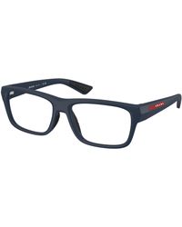 Prada Linea Rossa - Ps 02Tv Mag1O1 Optical Frames Injected Transparent Pillow Normal - Lyst