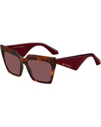 Etro - 0001/S 086/U1 Sunglasses Acetate Squared Normal - Lyst