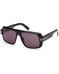 Tom Ford - Ft1101 Turner 01A Sunglasses Acetate Squared Normal - Lyst