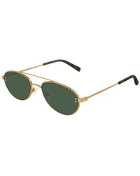 Stella McCartney - Sc0180S 001 Outlet Sunglasses Metal Pilot Normal - Lyst