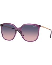 Vogue Eyewear - Vo5564S 3119I6 Sunglasses Nylon Squared Normal Shaded - Lyst
