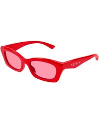 McQueen - Am0474S 003 Sunglasses Acetate Squared - Lyst