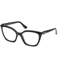 Guess - Gu2965 001 Optical Frames Acetate Cat Eye Normal - Lyst