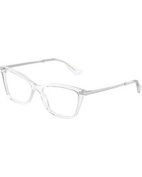 Dolce & Gabbana - Dg3393 3133 Optical Frames Acetate Squared Normal - Lyst
