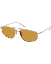 Prada - Pr C51S 1Bc50P Sunglasses Metal Pillow Normal - Lyst