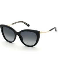 Nina Ricci - Snr437 700Y Sunglasses Acetate Smoke Butterfly Normal Nuanced - Lyst