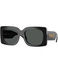 Versace - Ve4496U Gb1/87 Sunglasses Injected Squared Normal - Lyst