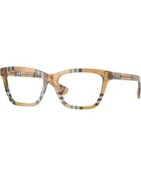 Burberry - Be2440 4163 Optical Frames Acetate Squared Normal - Lyst