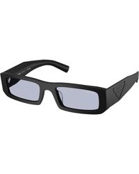 Prada - Pr D09Sd 1Bo30X Sunglasses Acetate Squared Normal - Lyst