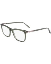 Ferragamo - Sf3007 317 Optical Frames Acetate Squared Normal - Lyst