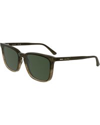 Calvin Klein - Ck25507S 317 Sunglasses Acetate Squared Normal - Lyst