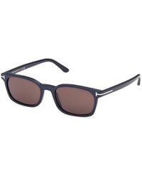 Tom Ford - Ft1300 Miles-02 90E Sunglasses Acetate Squared Normal - Lyst