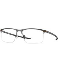 Oakley - Ox5140 Tie Bar 0.5 514003 Optical Frames Titanium Squared - Lyst