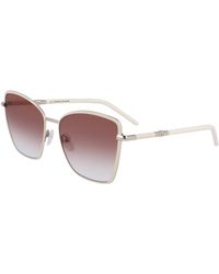 Longchamp - Lo167S 108 Sunglasses Metal Butterfly Normal Normal - Lyst