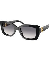 Ralph Lauren - Rl8217U The Nikki 500179 Sunglasses Acetate Squared Normal Shaded - Lyst