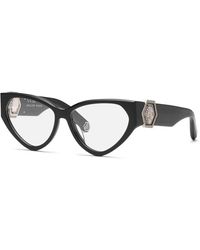 Philipp Plein - Vpp163S Plein Capture Crystal 700K Optical Frames Acetate Cat Eye - Lyst