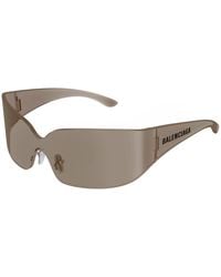 Balenciaga - Bb0421S 002 Sunglasses Acetate Mask - Lyst