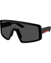 Prada Linea Rossa - Ps B07S 1Bo06F Sunglasses Injected Geometric Normal - Lyst