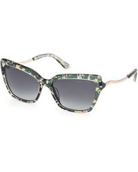 Guess - Gm00046 98P Sunglasses Acetate Butterfly Normal - Lyst