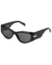 Police - Splr25E New Dawn 3 700Y Sunglasses Acetate Smoke Geometric Normal - Lyst