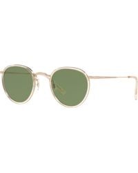Oliver Peoples - Ov1104S Mp-2 Sun 514552 Sunglasses Metal Pantos Normal - Lyst