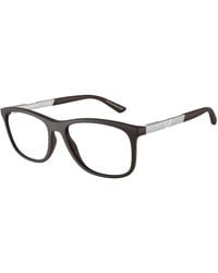 Emporio Armani - Ea3247 5001 Optical Frames Injected Pillow Normal - Lyst